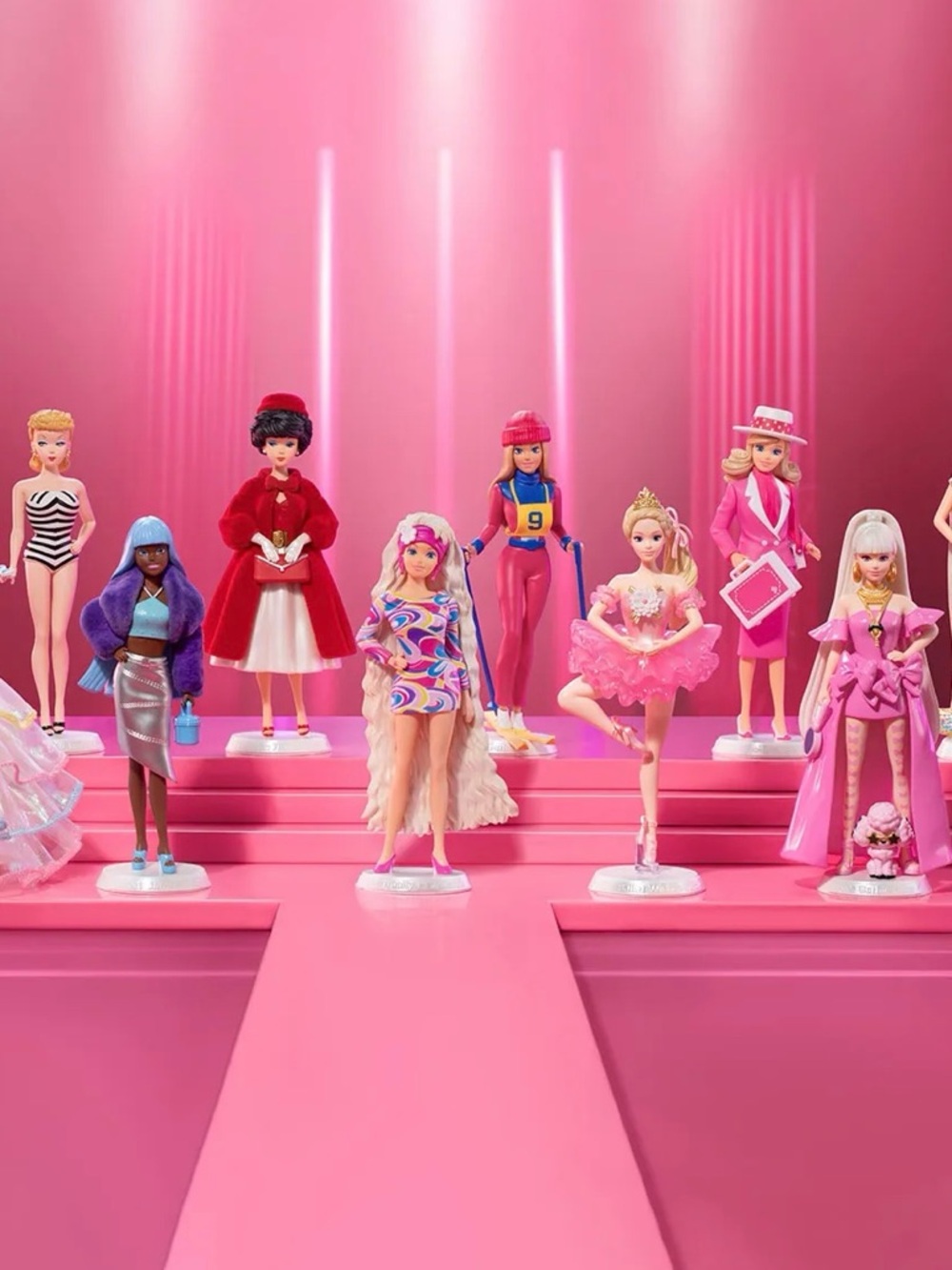 Barbie Pink Fashion Doll Collection - Various Styles